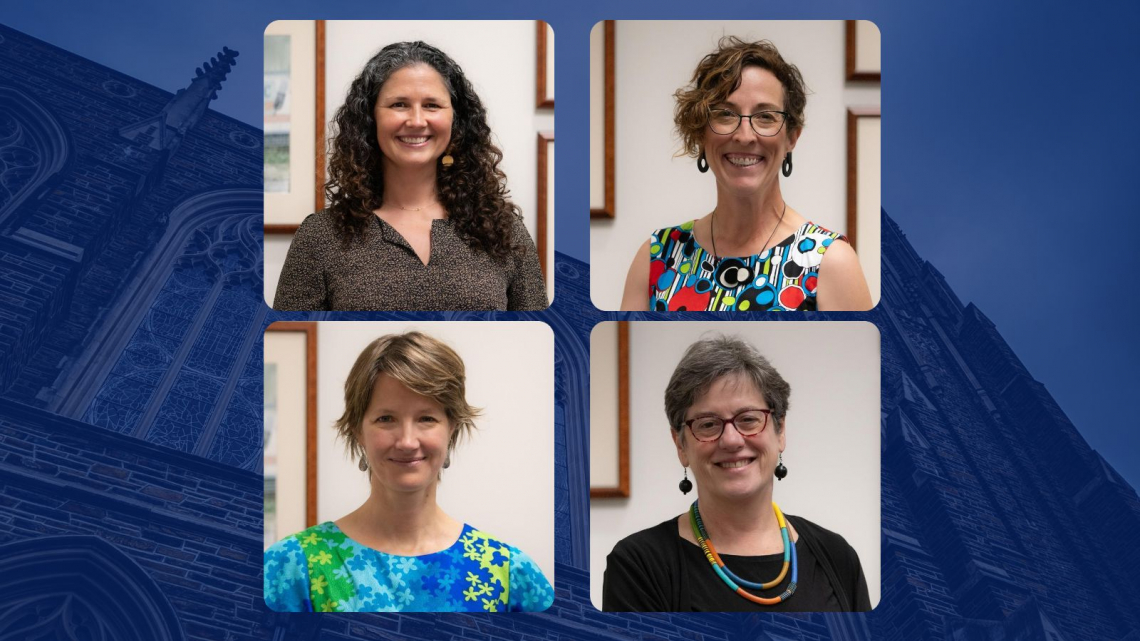 Four Trinity Faculty Receive 2024 Undergraduate Teaching Awards