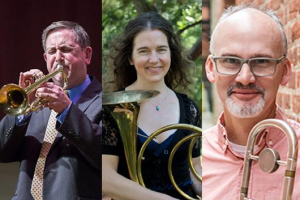  Brass Masterclass with Jim Ketch (trumpet), Rachel Niketopoulos (horn), & Michael Kris (trombone)