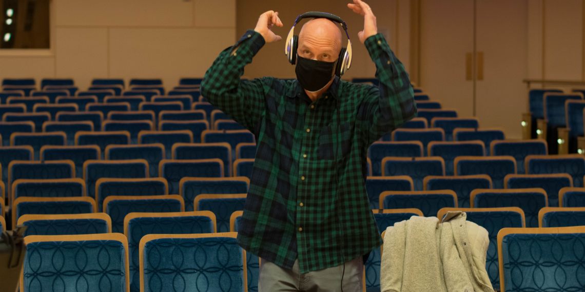 David Heid directing Opera Theater