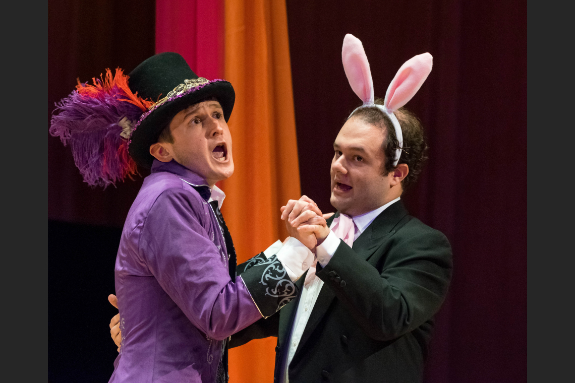 The Mad Hatter and March Hare from "Alice, An Operatic Wonderland"