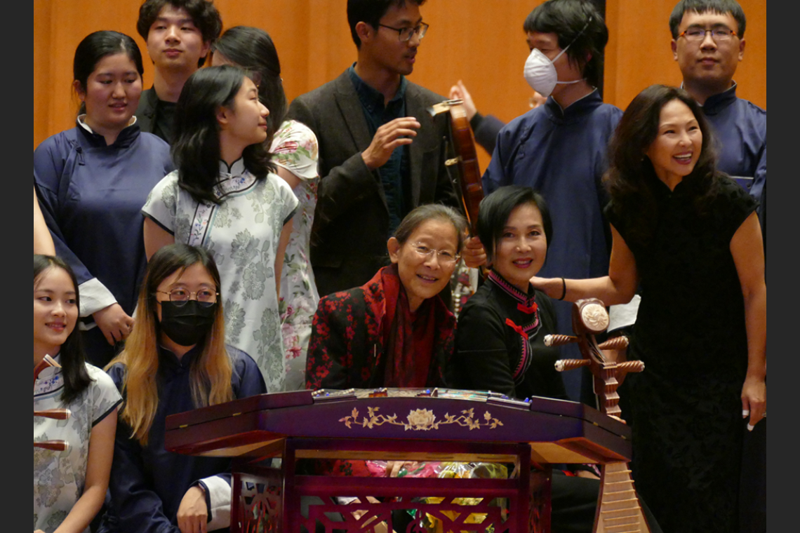 Group photo after the concert