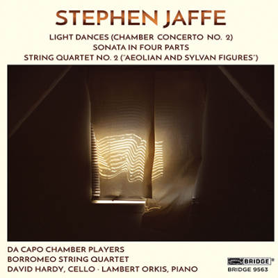 Cover of CD, "The Music of Stephen Jaffe, Vol 4"